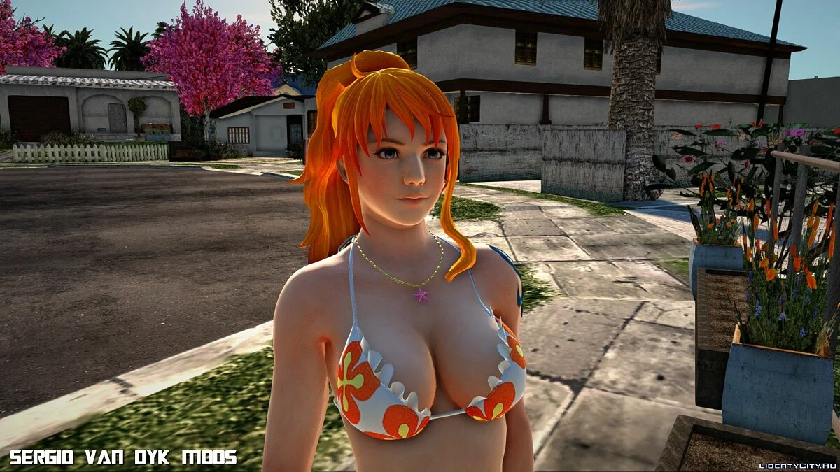 Hitomi (Nami) im Bikini aus Dead or Alive / GTA San Andreas