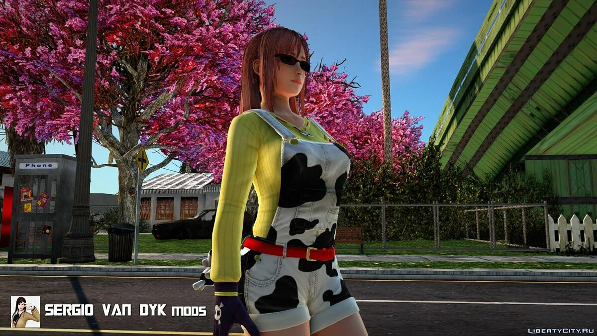Honoka in Cowgirl Costume / GTA San Andreas