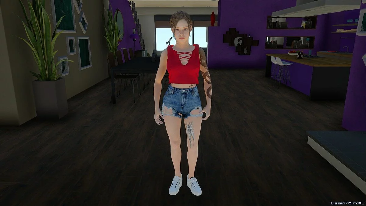 Claire Redfield / GTA San Andreas