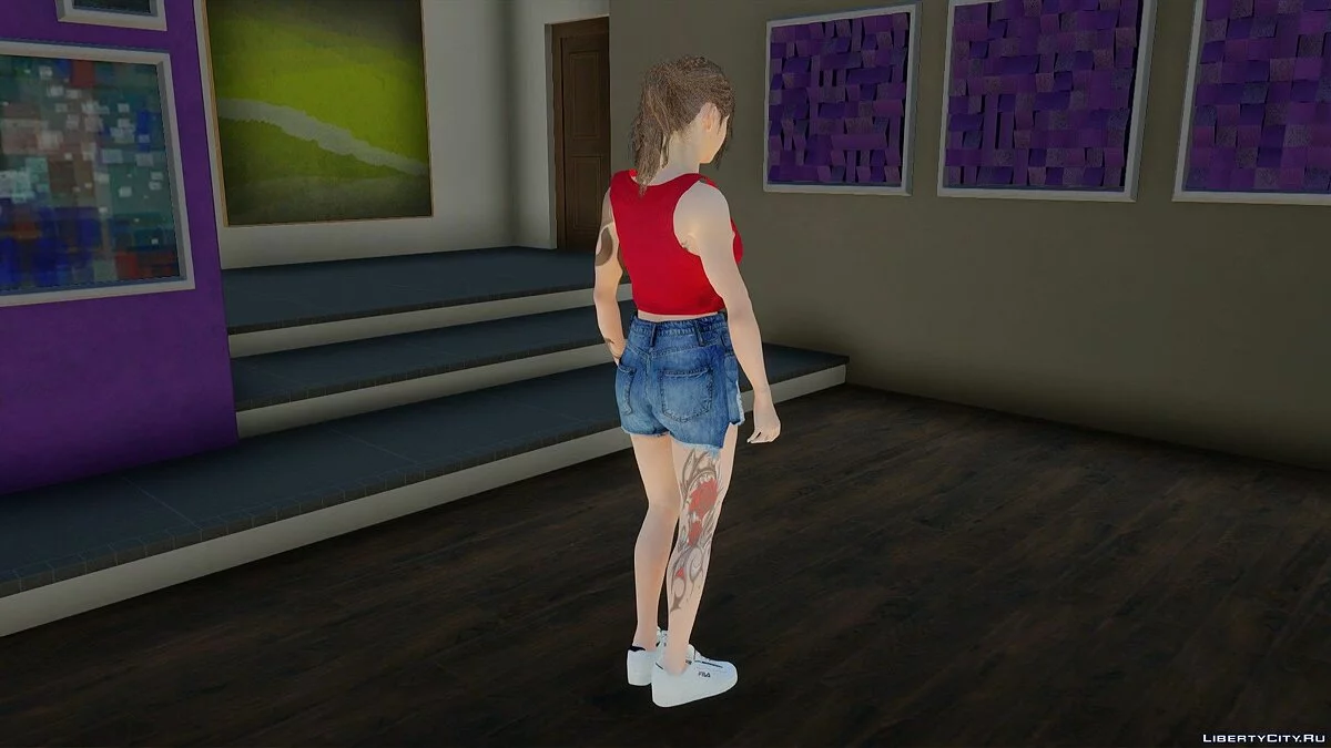 Claire Redfield / GTA San Andreas