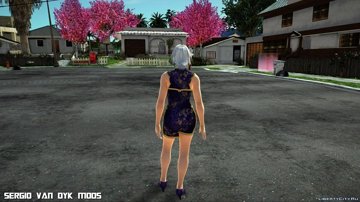 Christie in a Mandarin dress / GTA San Andreas
