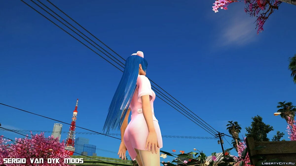 Медсестра Кула из DOA6 / GTA San Andreas