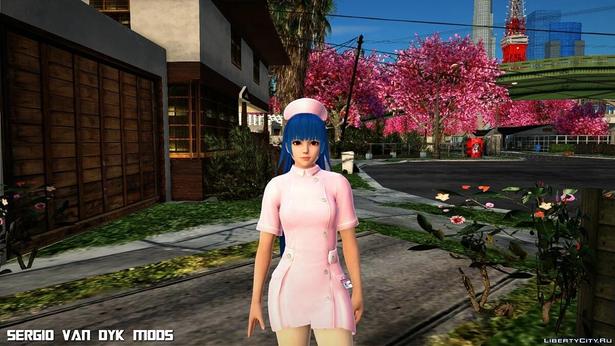 Медсестра Кула из DOA6 / GTA San Andreas