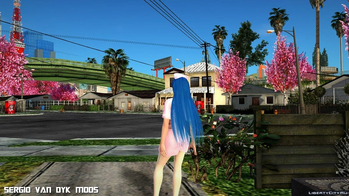 Медсестра Кула из DOA6 / GTA San Andreas