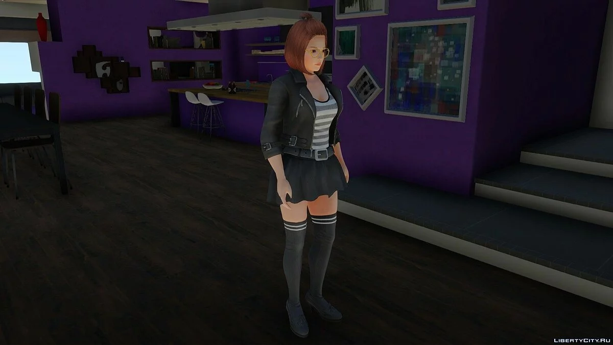 Lei Fang dalam Pakaian Santai / GTA San Andreas