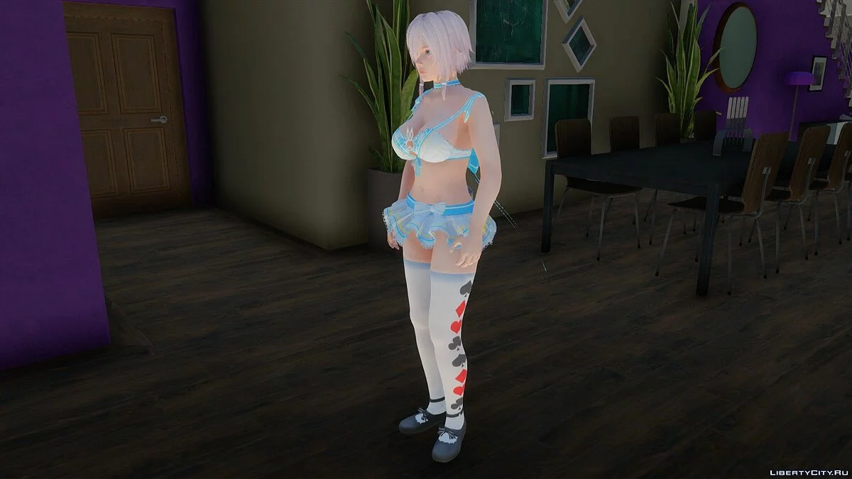 Luna Wonderland dari Dead or Alive Xtreme Venus Vacation / GTA San Andreas