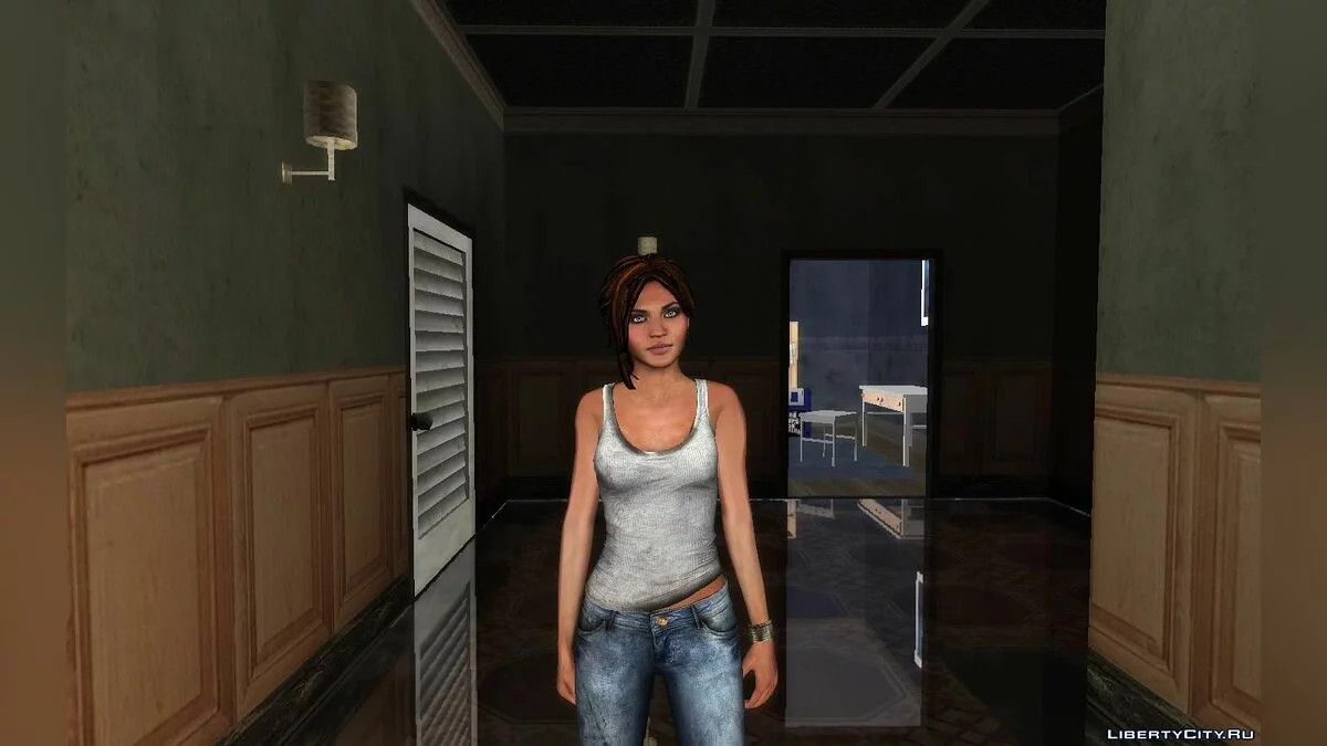 Mila Belova from NFS The Run / GTA San Andreas
