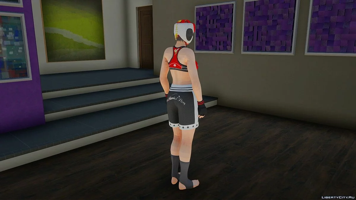 Mila in Default Costume from Dead or Alive 6 / GTA San Andreas