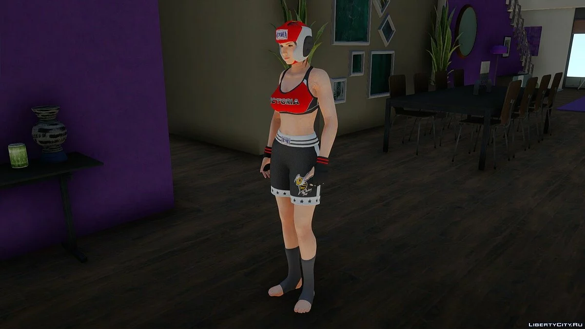 Mila in Default Costume from Dead or Alive 6 / GTA San Andreas