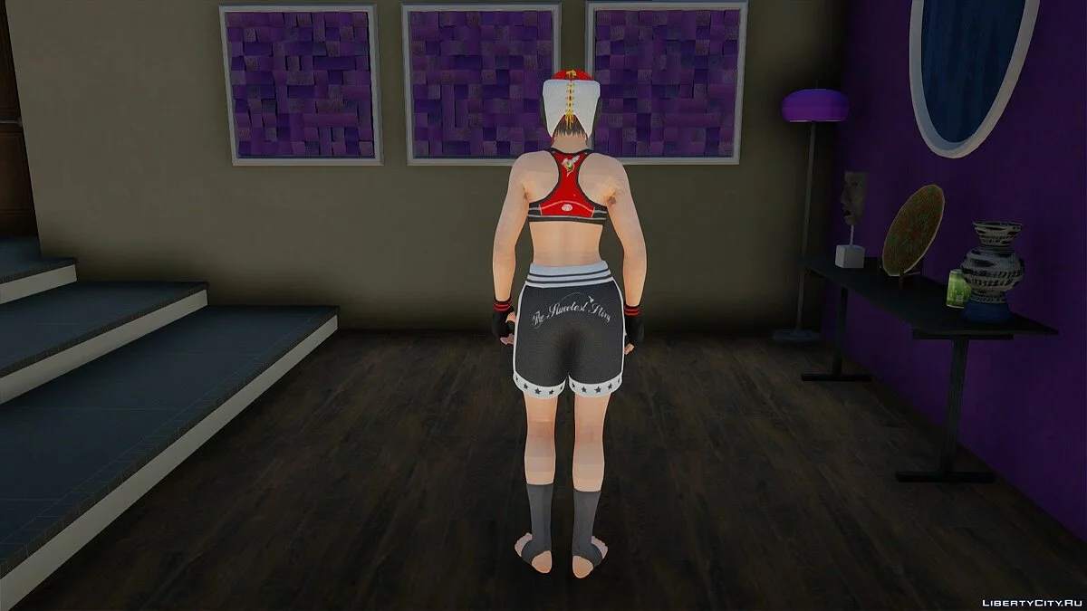 Mila in Default Costume from Dead or Alive 6 / GTA San Andreas