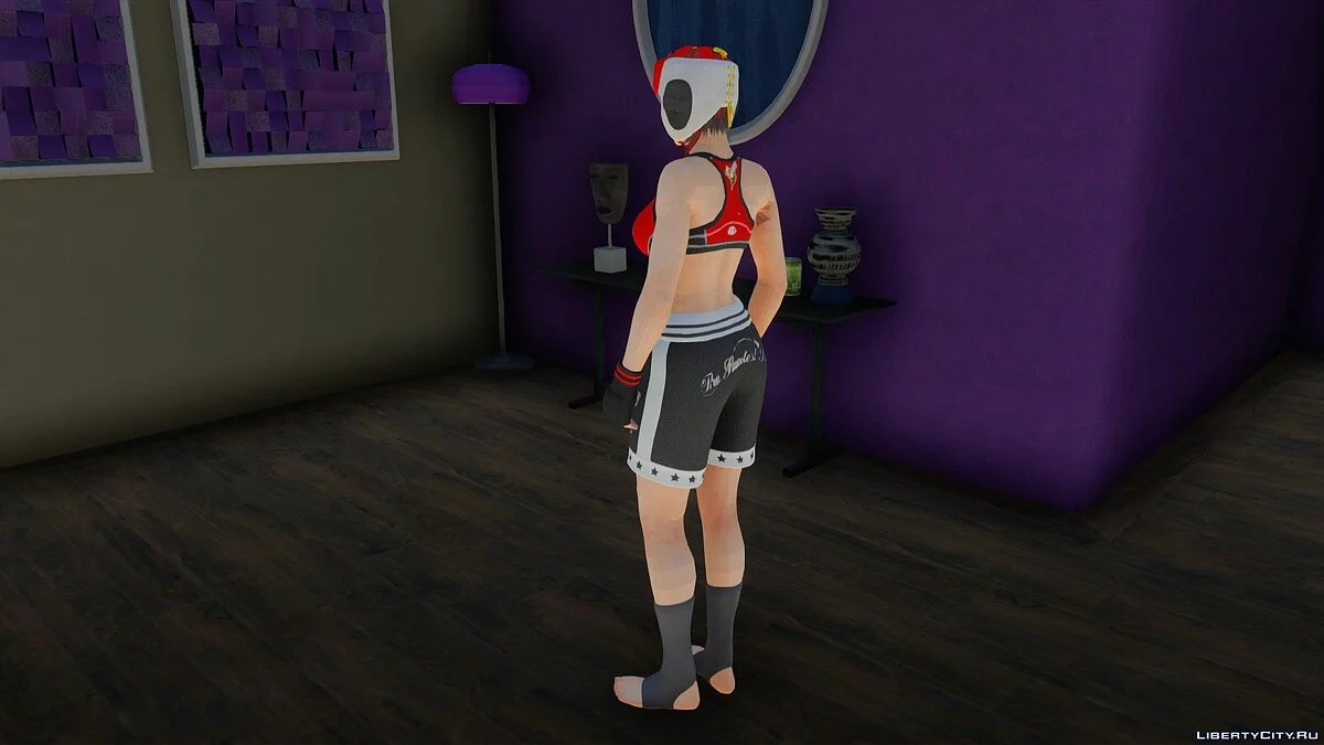Mila in Default Costume from Dead or Alive 6 / GTA San Andreas