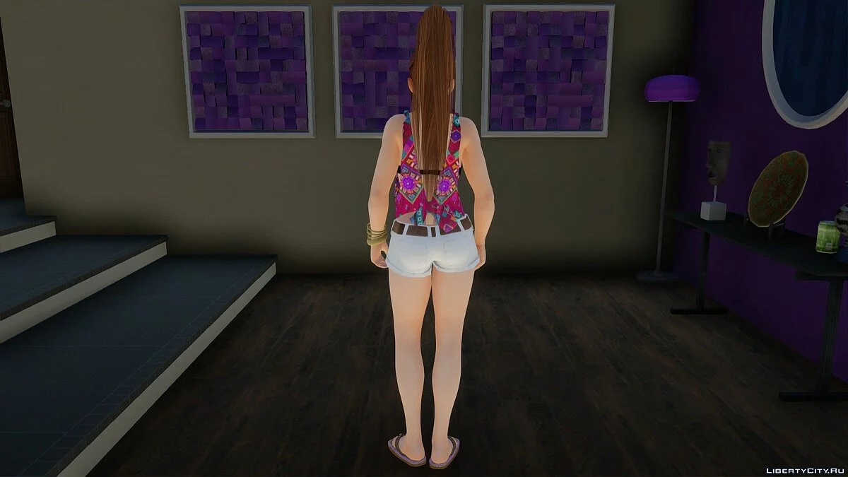 Mai Shiranui in Casual Outfit v15 / GTA San Andreas