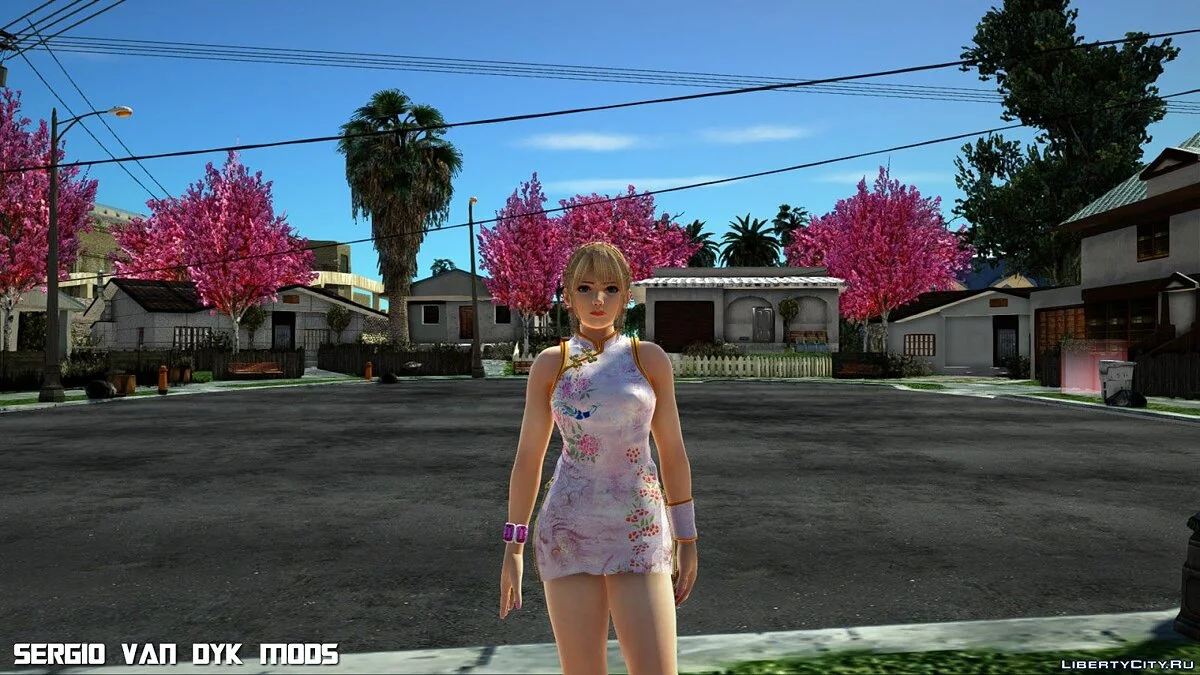 Marie Rose in a Chinese Dress / GTA San Andreas