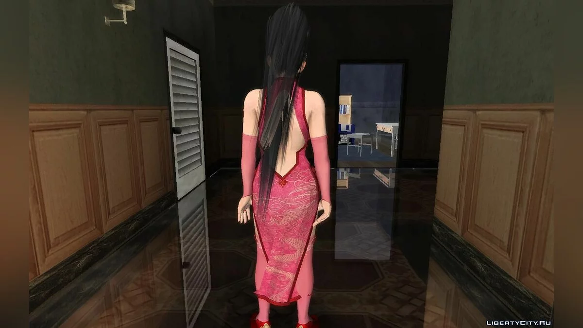 Momiji in Mandarin Dress from DOA5LR / GTA San Andreas