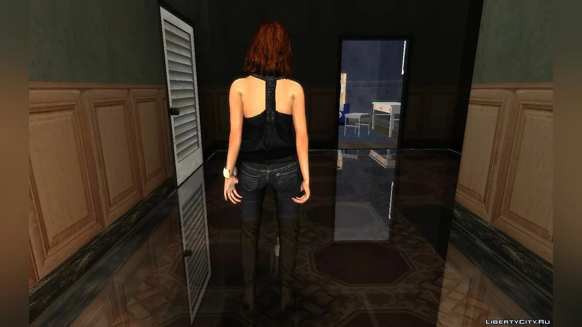 Nikki Blake from NFS The Run / GTA San Andreas