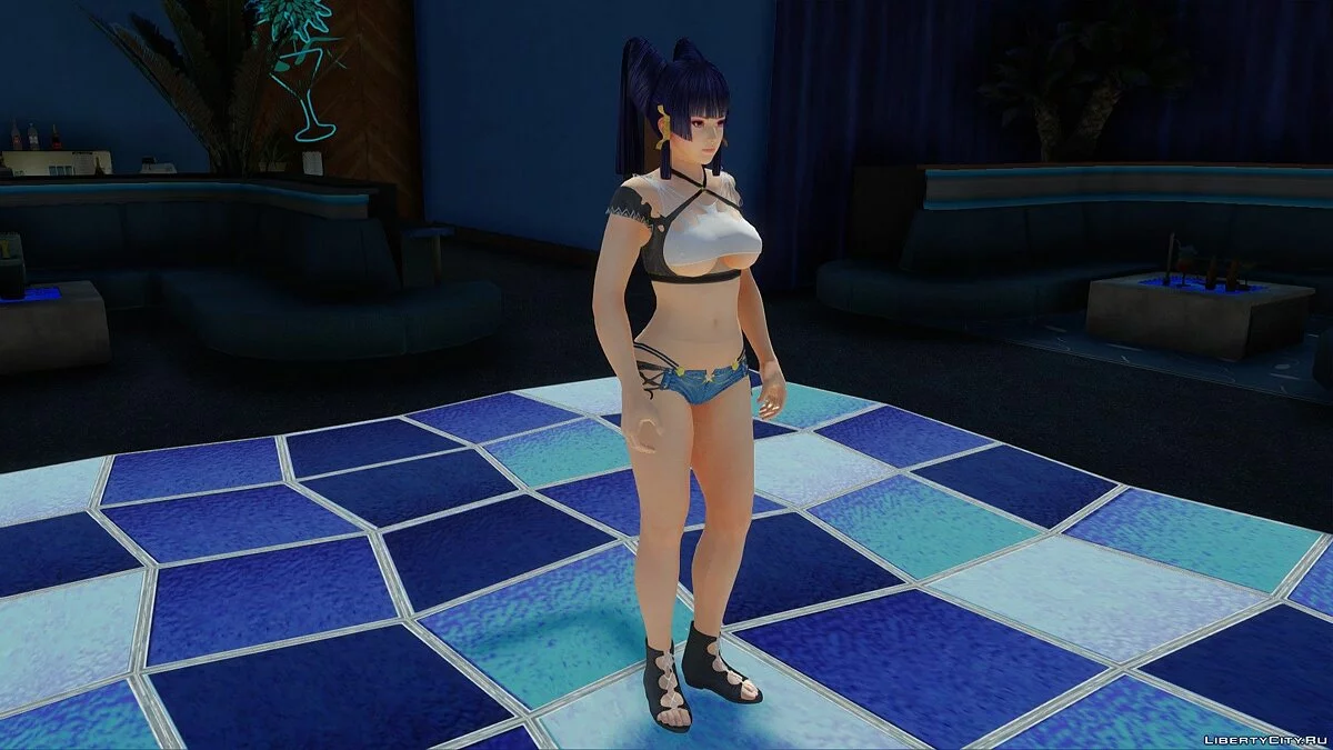 Nyotengu Marionette dari Dead or Alive Xtreme Venus Vacation / GTA San Andreas