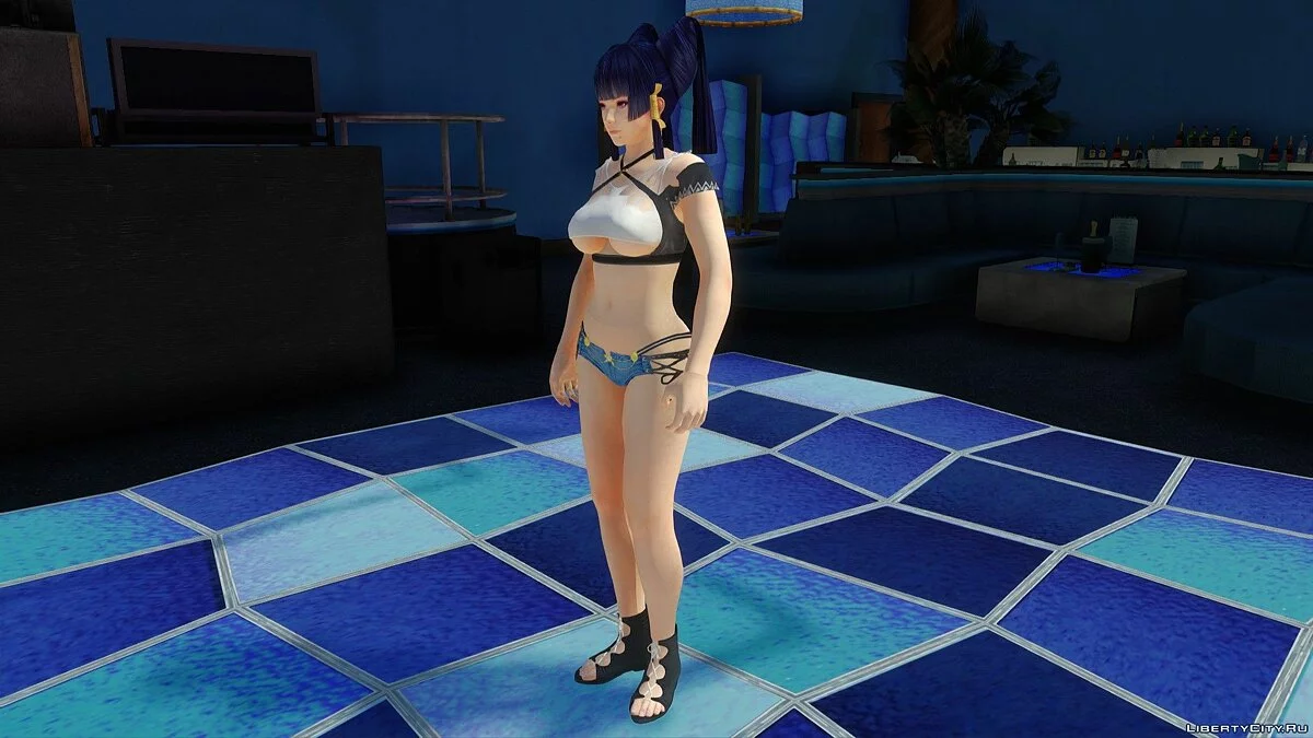 Nyotengu Marionette dari Dead or Alive Xtreme Venus Vacation / GTA San Andreas