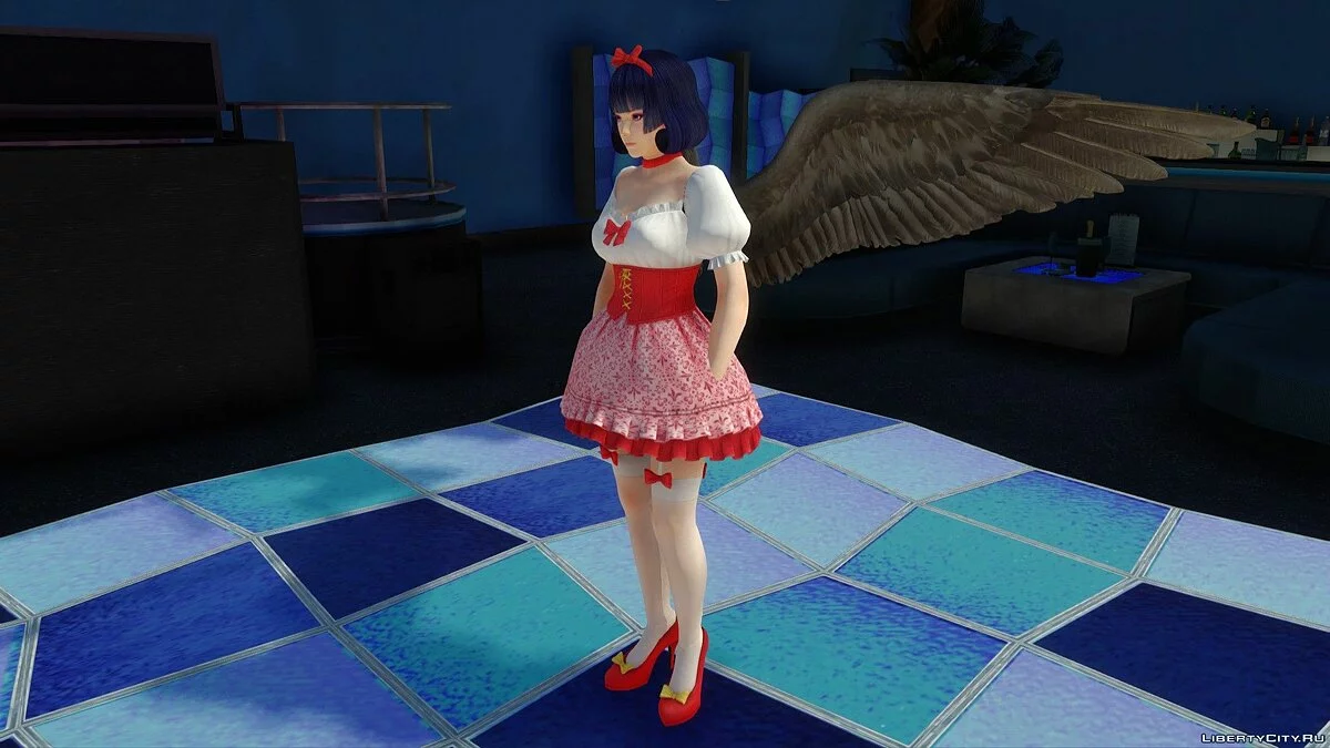 Nyotengu dalam Kostum Halloween 2016 / GTA San Andreas