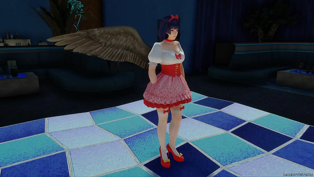 Nyotengu dalam Kostum Halloween 2016 / GTA San Andreas