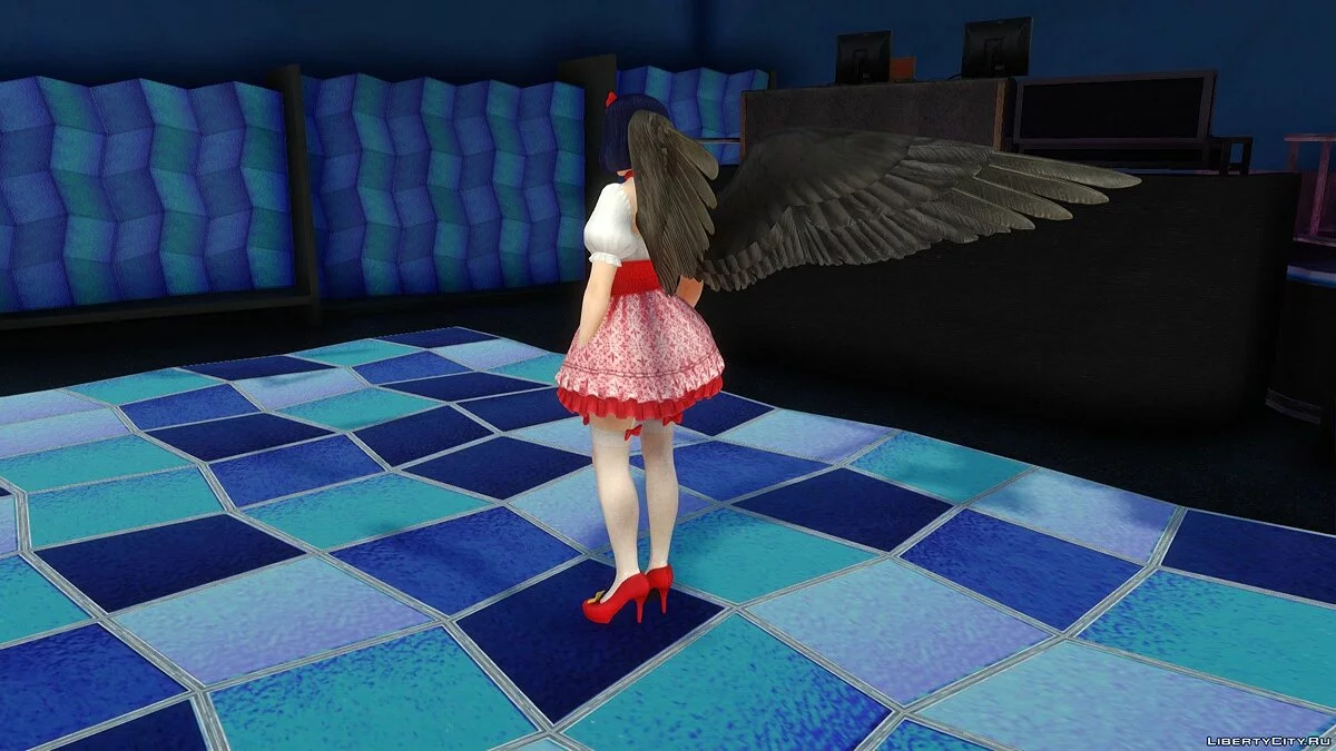 Nyotengu dalam Kostum Halloween 2016 / GTA San Andreas