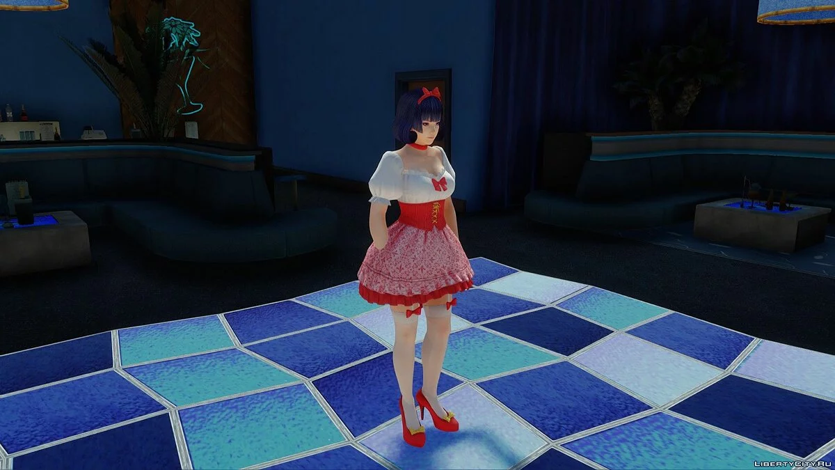 Nyotengu dalam Kostum Halloween 2016 / GTA San Andreas