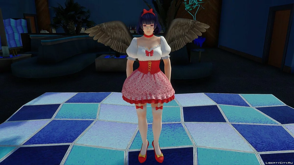 Nyotengu dalam Kostum Halloween 2016 / GTA San Andreas