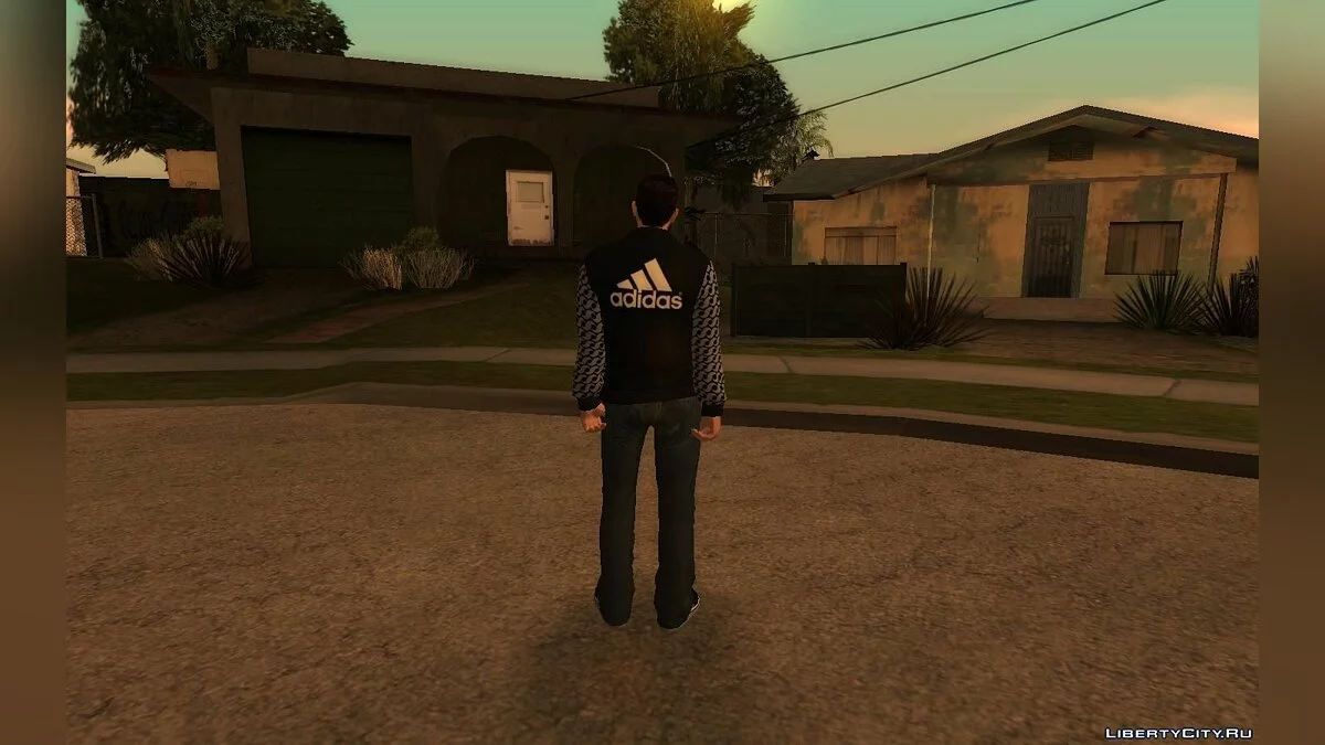 New Claude Skin - Street Style V1 / GTA San Andreas