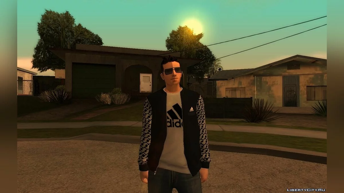 New Claude Skin - Street Style V1 / GTA San Andreas