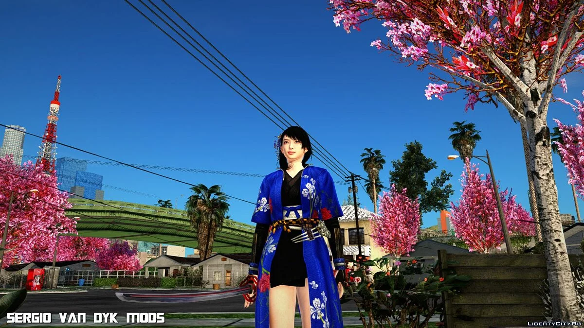 Okatsu from Nioh / GTA San Andreas