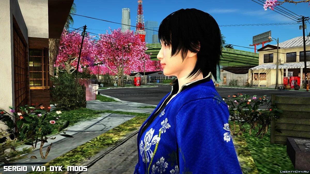Okatsu from Nioh / GTA San Andreas