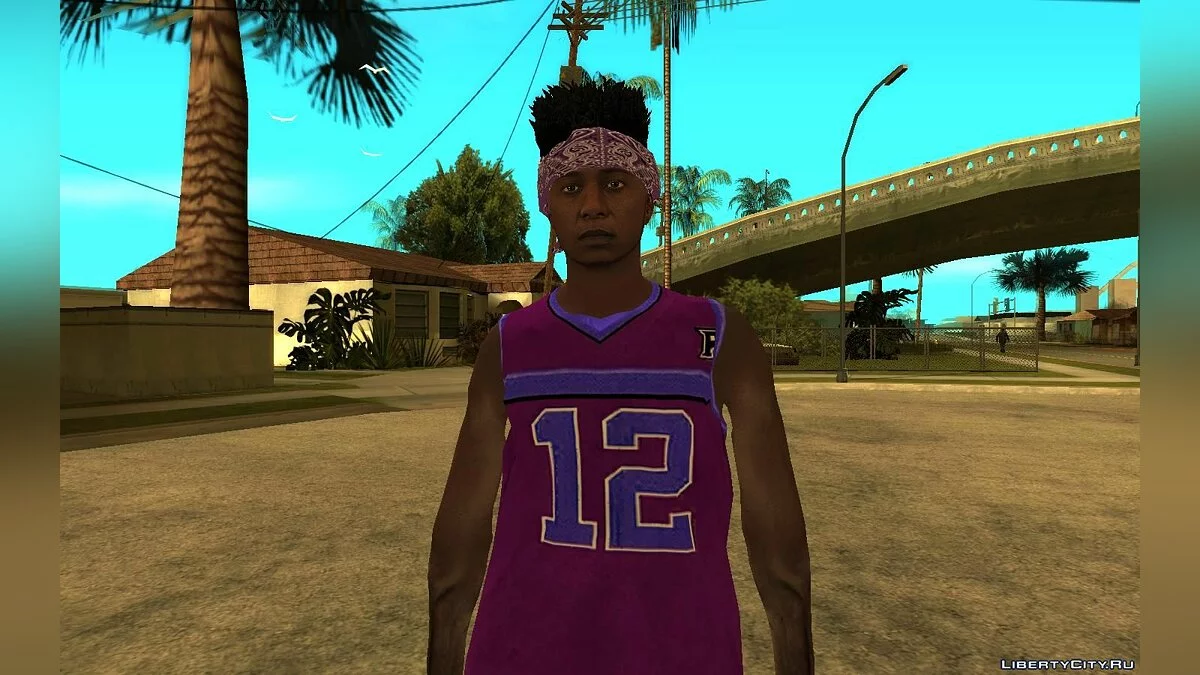 Skin aléatoire #124 (Tenue Lowrider) / GTA San Andreas