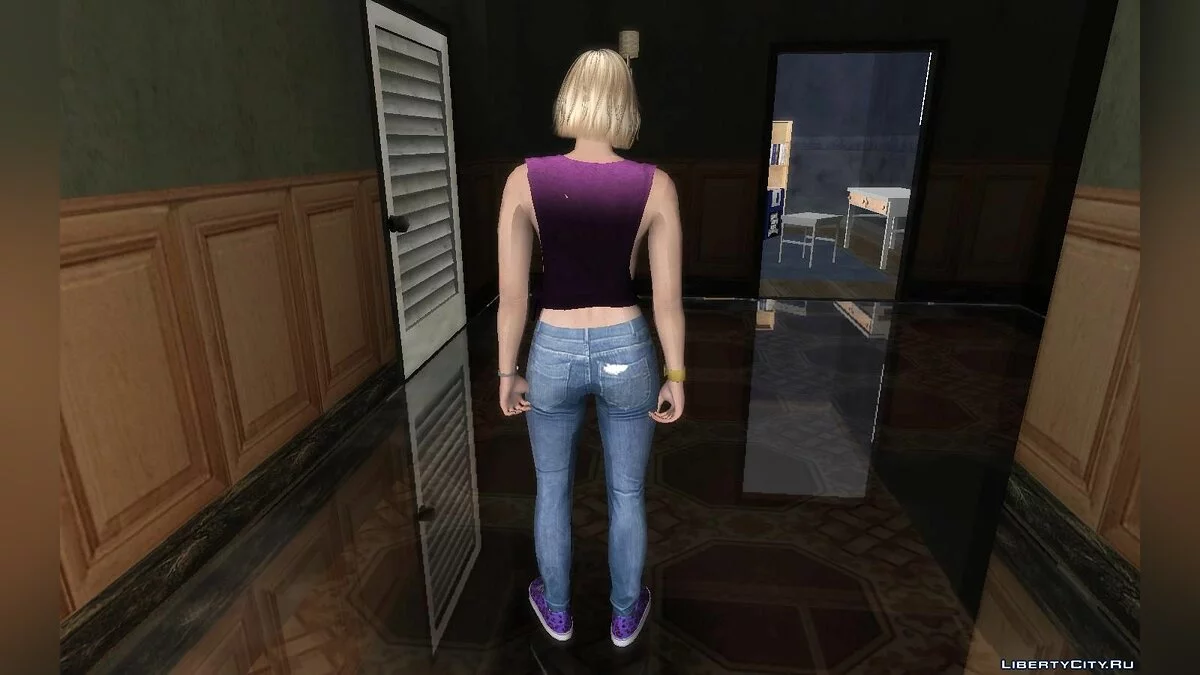 Zufälliger Skin eines blonden Mädchens aus GTA Online #8 / GTA San Andreas