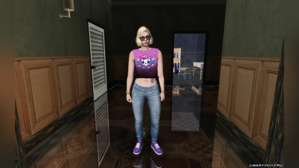 Download Random skin blonde girl from GTA Online #8 for GTA San Andreas