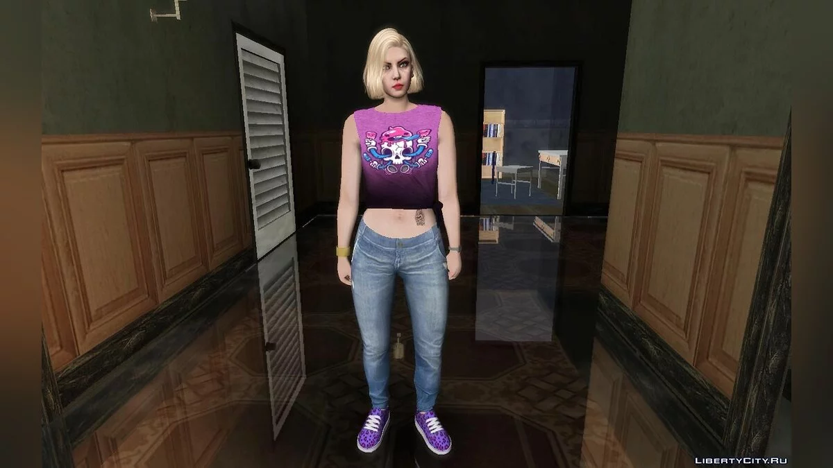 Zufälliger Skin eines blonden Mädchens aus GTA Online #8 / GTA San Andreas