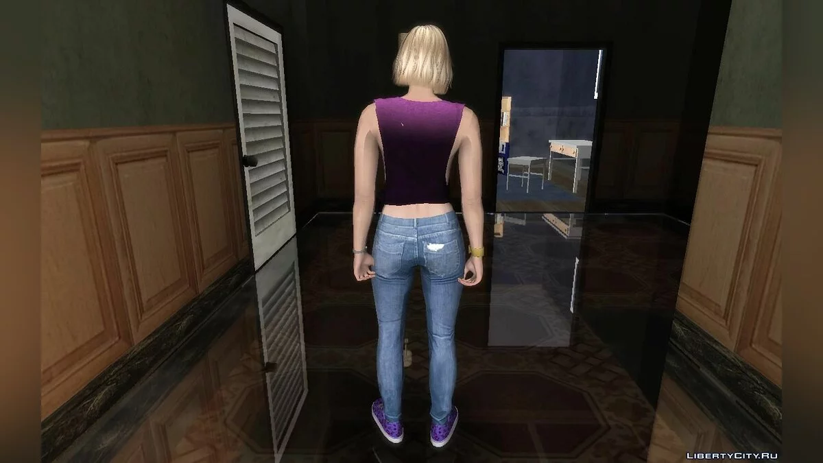 Zufälliger Skin eines blonden Mädchens aus GTA Online #8 / GTA San Andreas