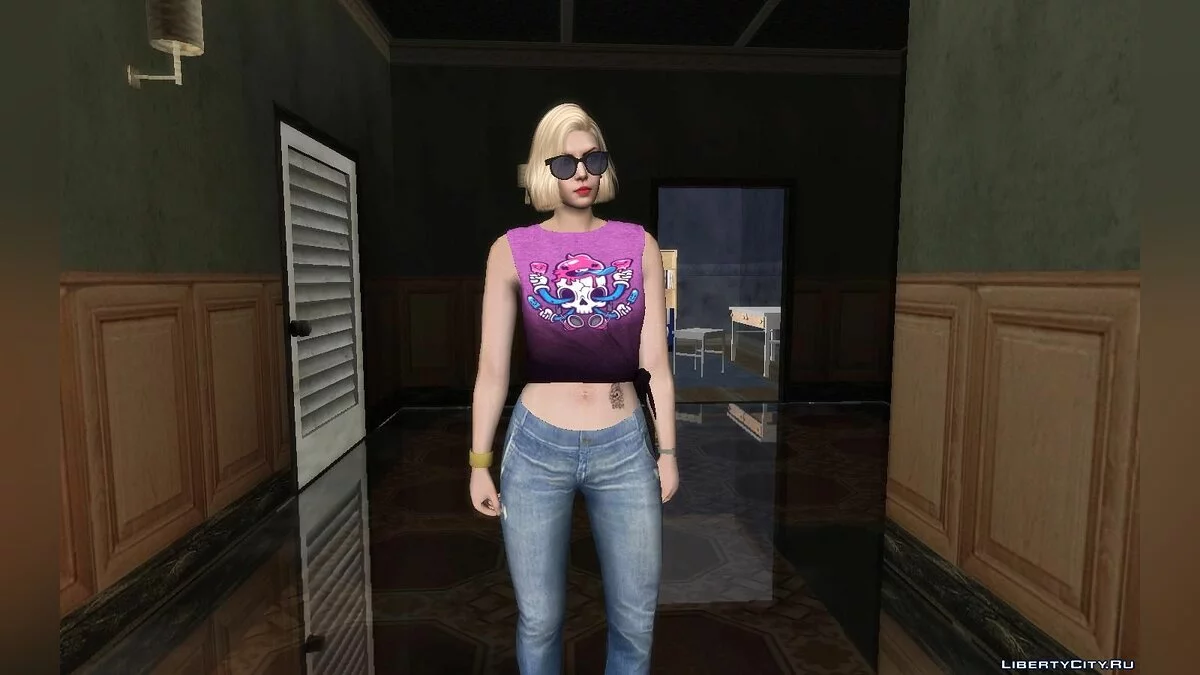 Zufälliger Skin eines blonden Mädchens aus GTA Online #8 / GTA San Andreas