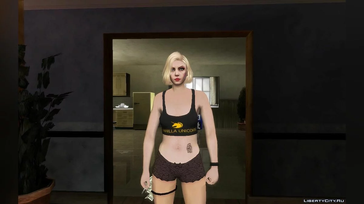 Рандомний скин дівчини-блондинки з GTA Online (Стриптизерка) / GTA San Andreas