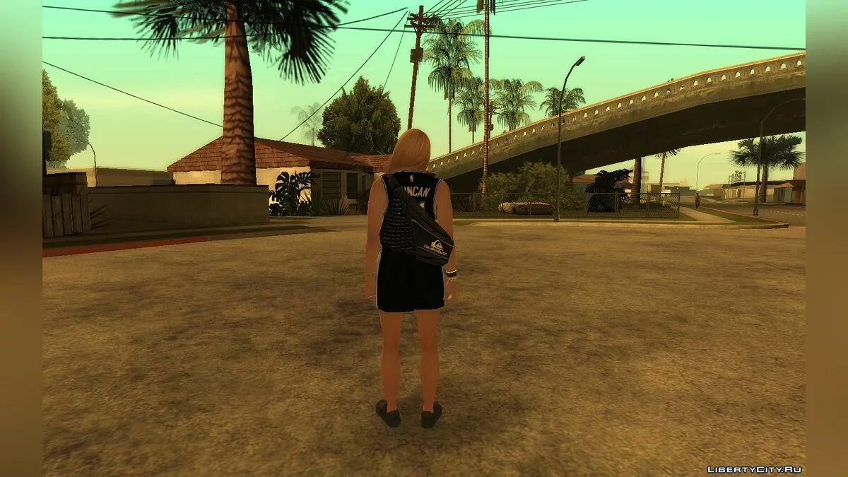 Zufälliger weiblicher Skin aus GTA Online #4 (In San Antonio Spurs-Form) / GTA San Andreas