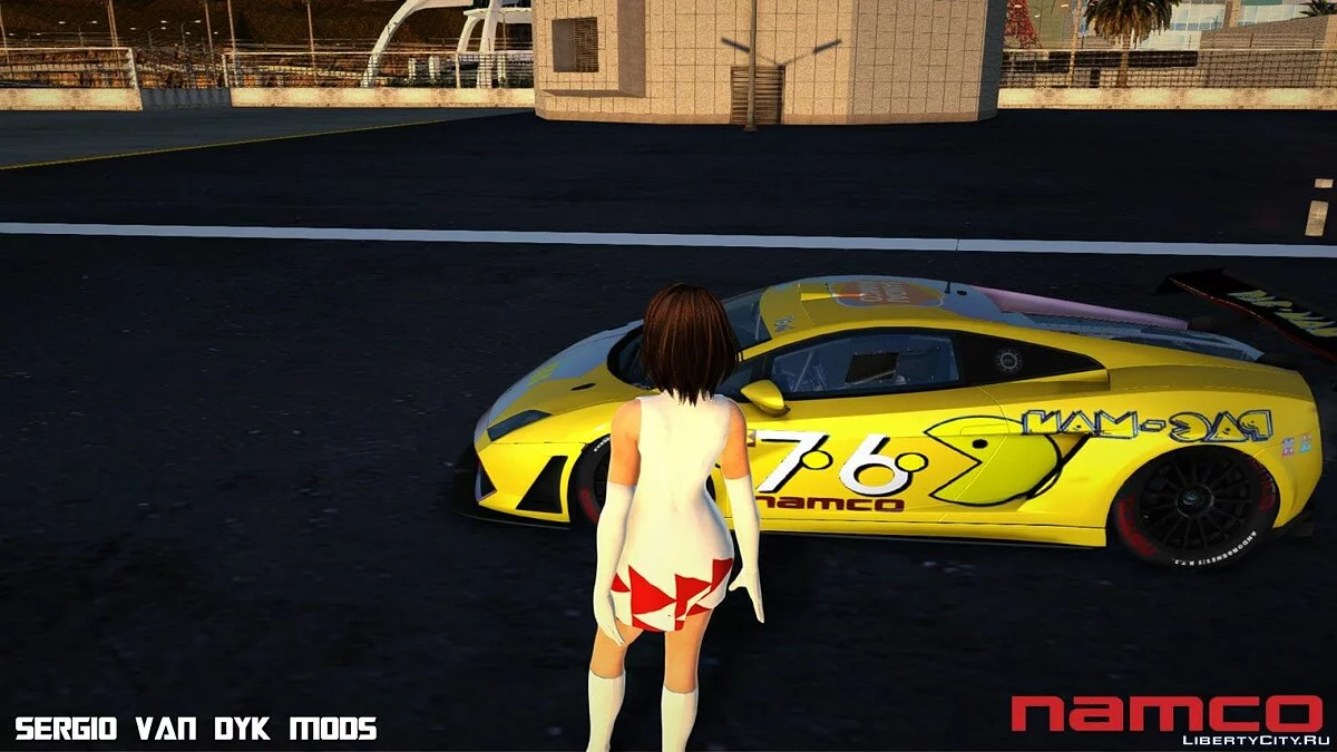 ريكو ناغاسي من رايس كوين RIDGE RACER TYPE 4 / جي تي إيه سان أندرياس