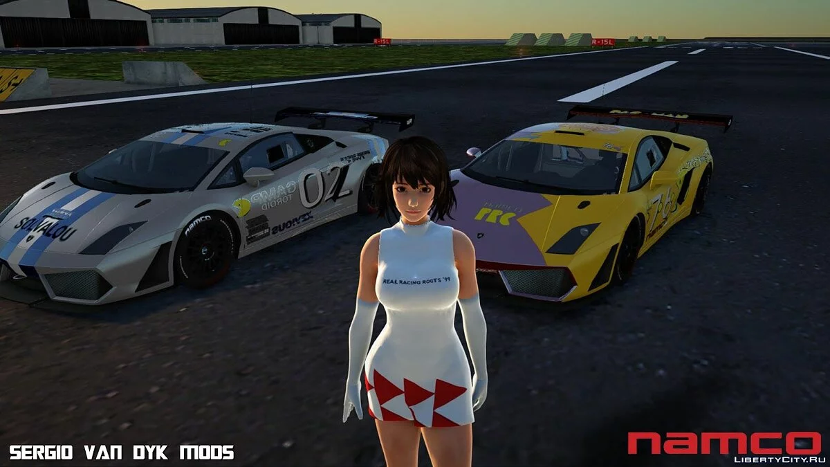 ريكو ناغاسي من رايس كوين RIDGE RACER TYPE 4 / جي تي إيه سان أندرياس