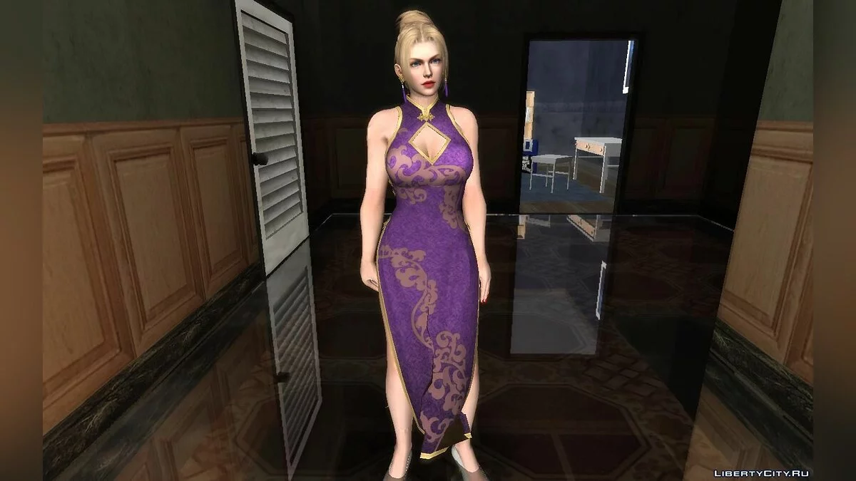 Rachel in Mandarin Dress from DOA5LR / GTA San Andreas