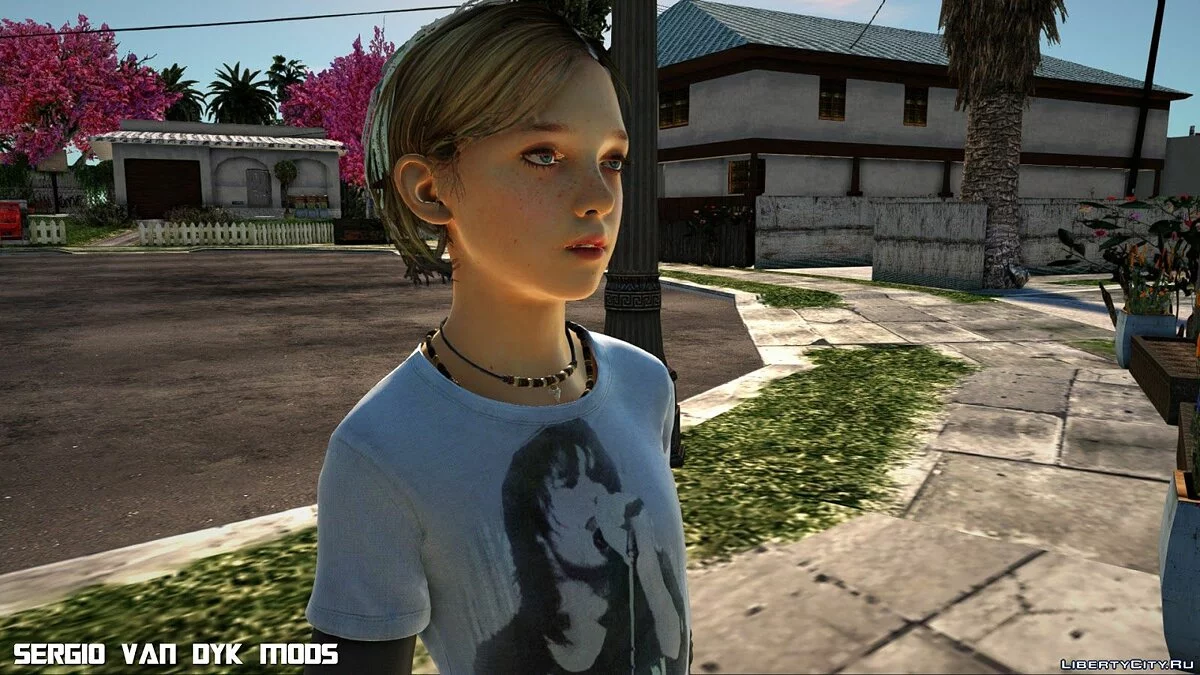 《最后生还者》中的莎拉·米勒 / GTA San Andreas