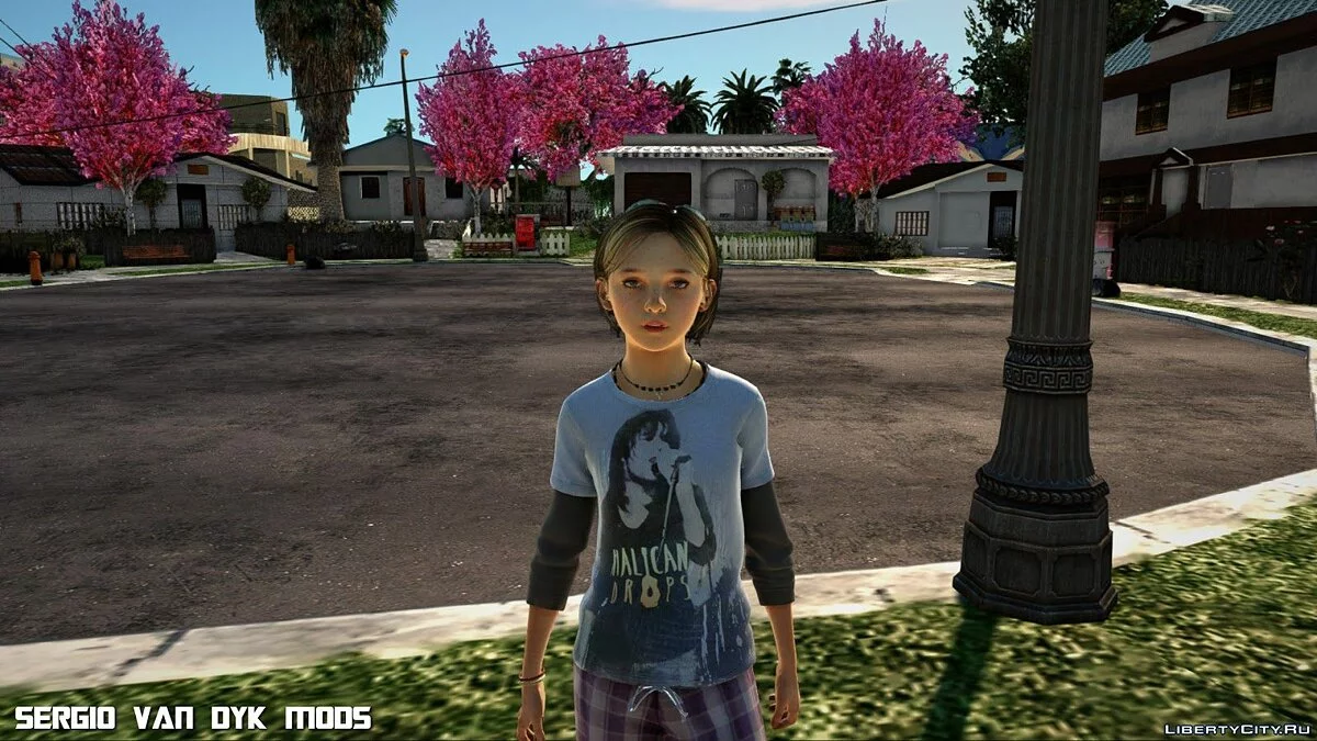 《最后生还者》中的莎拉·米勒 / GTA San Andreas
