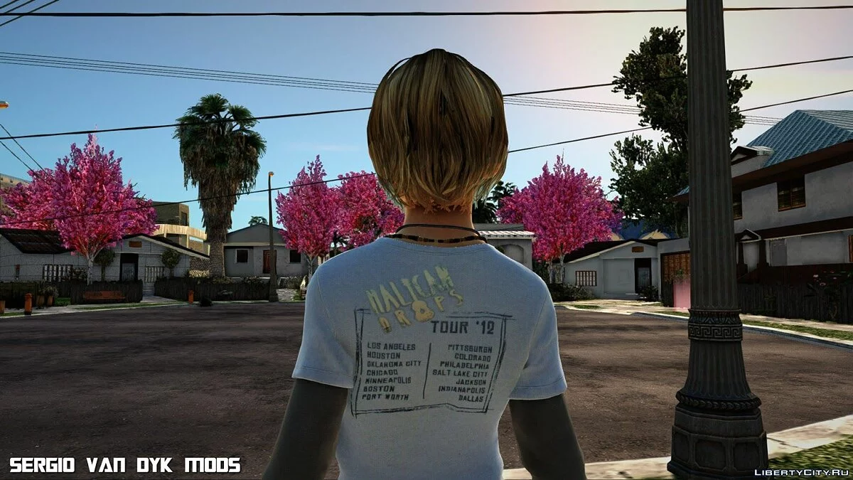 《最后生还者》中的莎拉·米勒 / GTA San Andreas