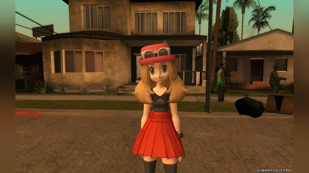 Серена из Pokemon Masters / GTA San Andreas