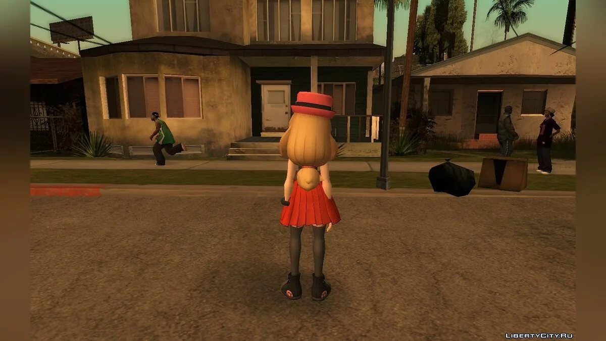 Серена из Pokemon Masters / GTA San Andreas
