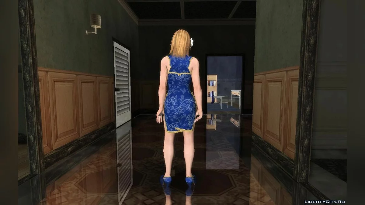 تينا أرمسترونغ في فستان ماندرين من DOA5LR / جي تي إيه سان أندرياس