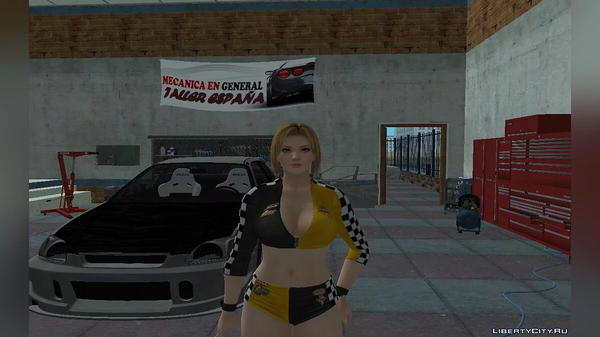 Tina Armstrong em traje sexy / GTA San Andreas