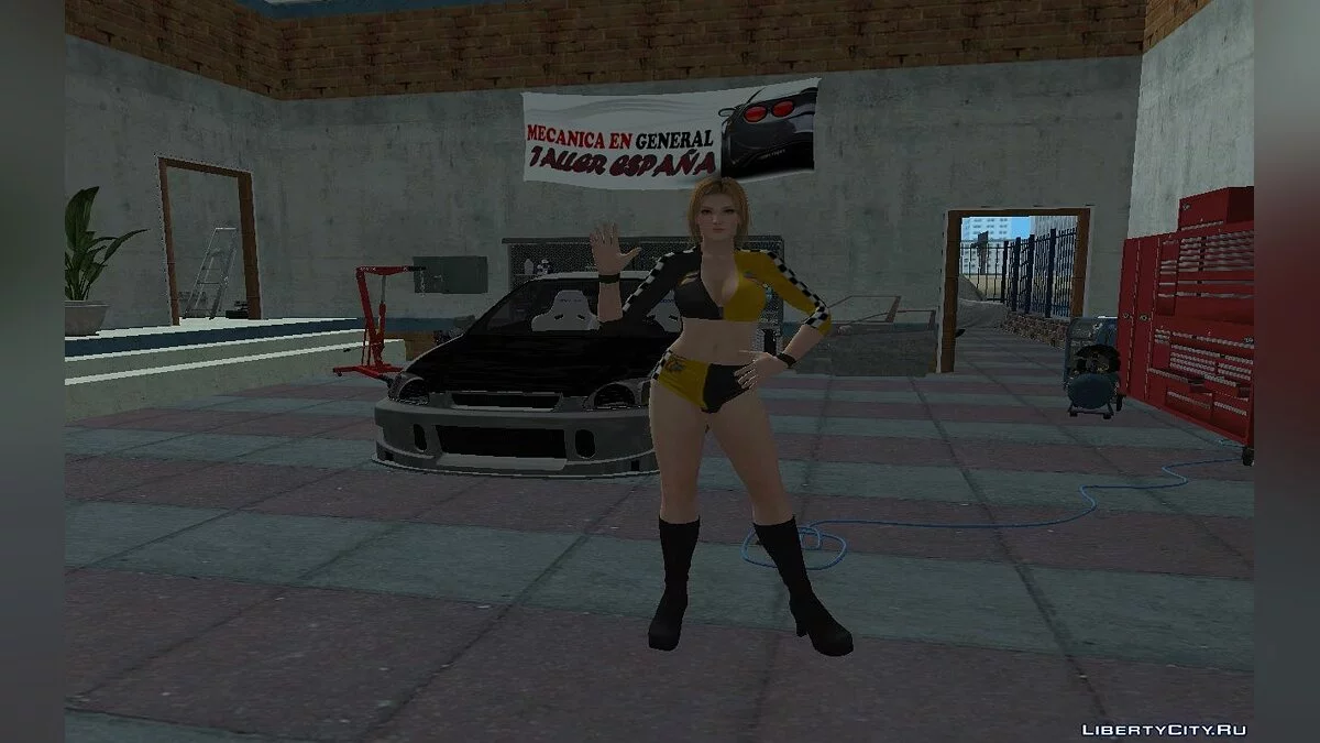 Tina Armstrong em traje sexy / GTA San Andreas