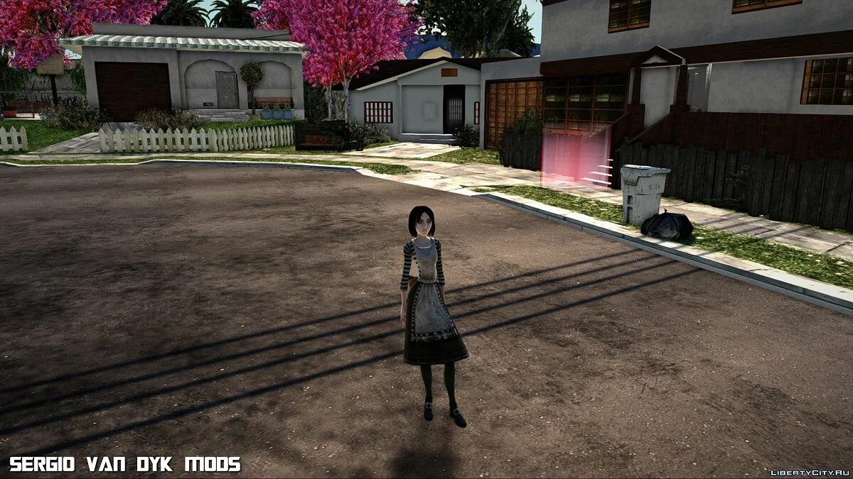 Аліса Лідделл з Alice Madness Returns London / GTA San Andreas